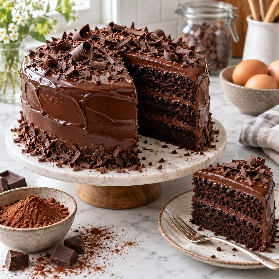 Chocolate layer cake